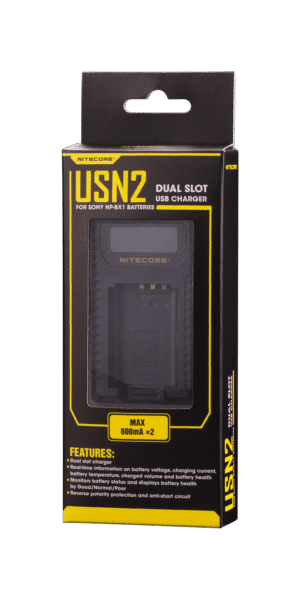 ΦΟΡΤΙΣΤΗΣ NITECORE USN2 για SONY – πρόσθετη εικόνα 1