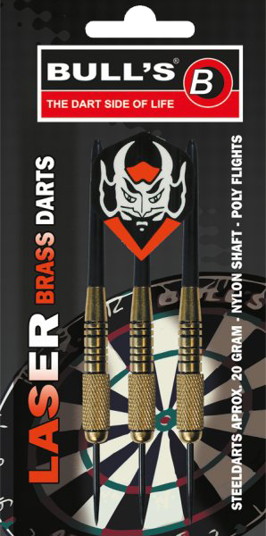 ΒΕΛΑΚΙΑ DART BULL'S, Steel Darts, Laser, 20g