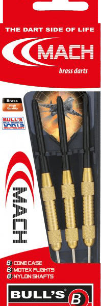 ΒΕΛΑΚΙΑ DART BULL'S, Steel Darts, Mach, 19g – πρόσθετη εικόνα 1