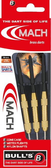 ΒΕΛΑΚΙΑ DART BULL'S, Steel Darts, Mach, 19g – πρόσθετη εικόνα 1