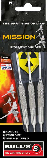 ΒΕΛΑΚΙΑ DART BULL'S, Steel Darts, Mission, 21g – πρόσθετη εικόνα 1