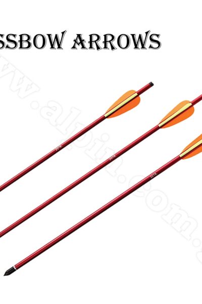 Βέλη Βαλίστρας αλουμινιου Κοκκινο 14`` - 6 PACK - 8mm