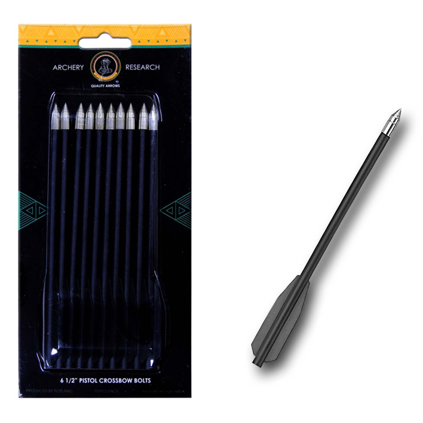 6,5'' Βέλη Βαλίστρας 10 PACK