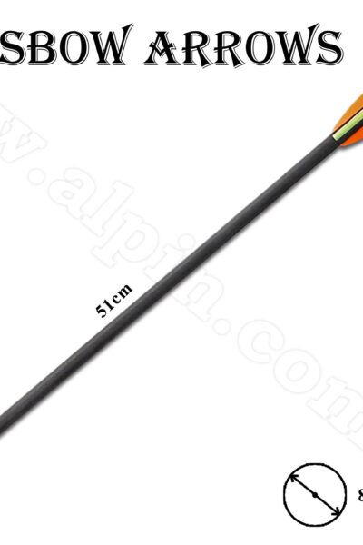 Βέλος μαυρο CARBON 8.8 mm - 20`` - 9mm``
