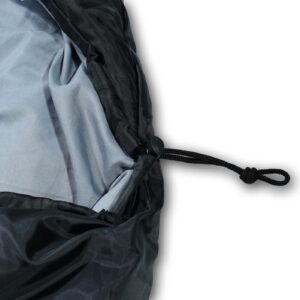 Υπνοσακος καλοκαιρινός Μαυρο BearXL 220*100 Hollowfiber Alpin