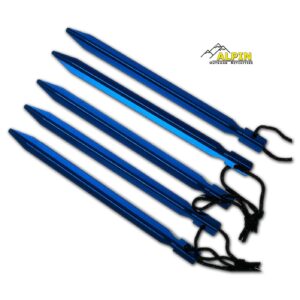 Πασαλάκια αλουμινίου Υ-peg 15cm Μπλε Alpin Outdoor