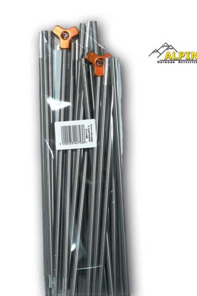 Μπανέλες αλουμινίου AuraLight 2 Mαυρο Alpin Outdoor