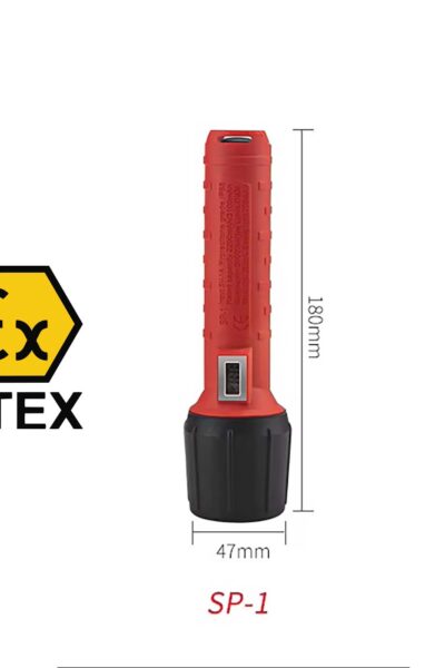 Επαναφορτιζομενος Φακος Atex II 2 G Ex ib IIC T4 Gb