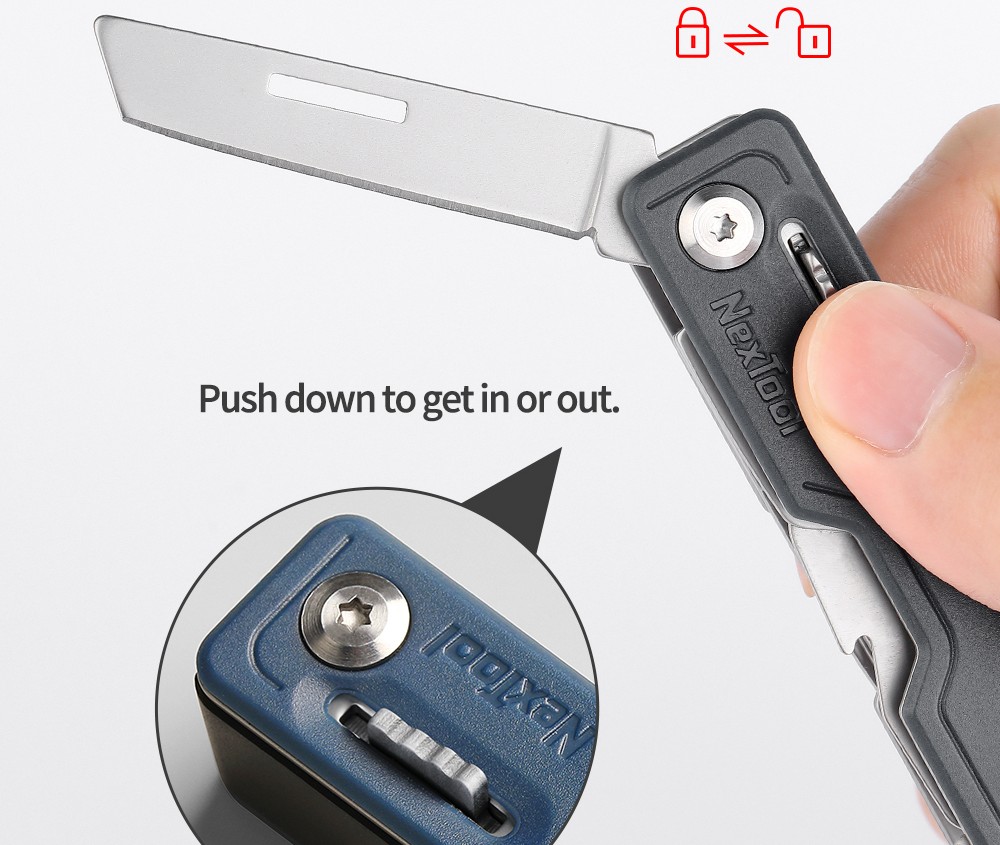 ΠΟΛΥΕΡΓΑΛΕΙΟ NEXTOOL MULTI FUNCTIONAL KNIFE KHAKI – πρόσθετη εικόνα 2