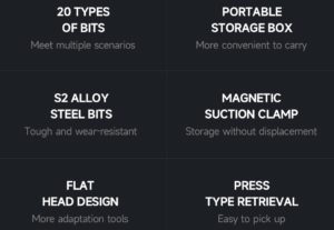 ΣΕΤ ΜΥΤΩΝ ΚΑΤΣΑΒΙΔΙΟΥ NEXTOOL AS1 – πρόσθετη εικόνα 1