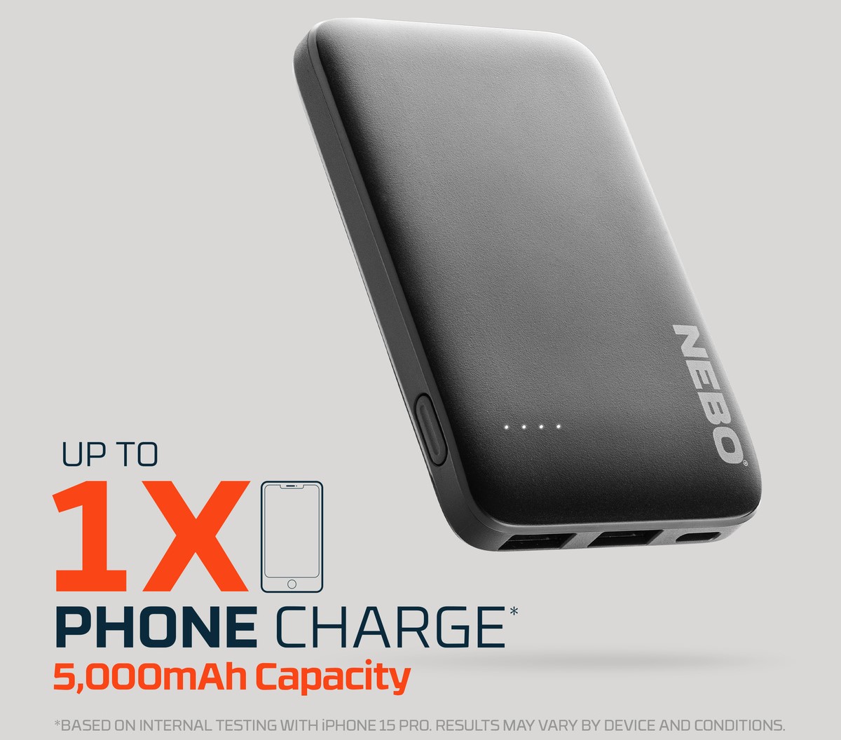 POWERBANK ΦΟΡΗΤΟ 5K NEBO – πρόσθετη εικόνα 4