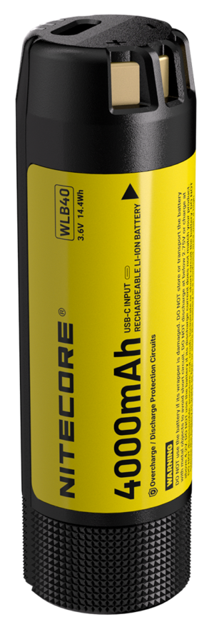 ΜΠΑΤΑΡΙΑ NITECORE WLB40 , 4000ma Work Li-on, for NWH20 – πρόσθετη εικόνα 1