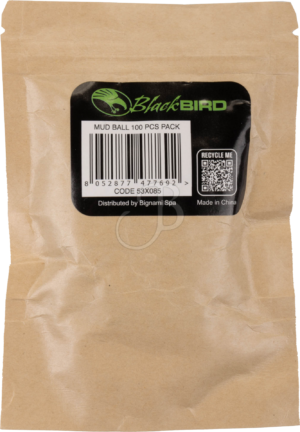 ΒΛΗΜΑΤΑ ΣΦΕΝΤΟΝΑΣ, BLACKBIRD MUD BALL / 100pcs – πρόσθετη εικόνα 1