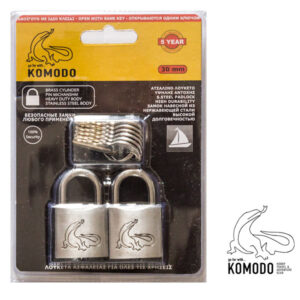 Λουκέτο ανοξείδωτο Σετ – Komodo