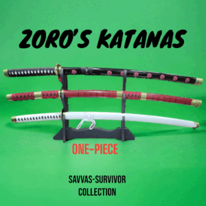 Διακοσμητικά Κατάνα Χ3 RONORAO ZORO ONE-PIECE FULL COLLECTION – πρόσθετη εικόνα 1