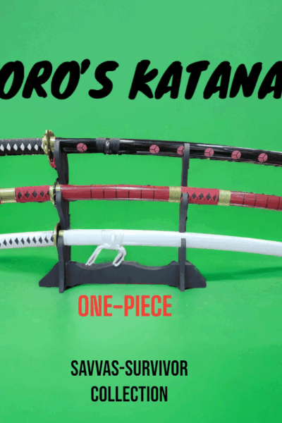 Διακοσμητικά Κατάνα Χ3 RONORAO ZORO ONE-PIECE FULL COLLECTION – πρόσθετη εικόνα 1
