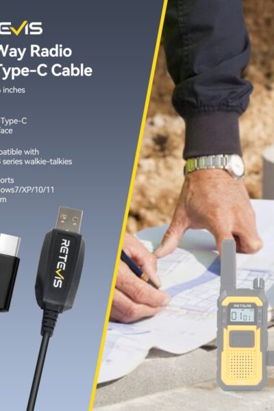 Καλώδιο RETEVIS USB, PC48 για προγραμματισμό πομποδεκτών RB648P – πρόσθετη εικόνα 1