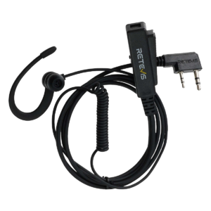 ΜΙΚΡΟΦΩΝΟ ΑΚΟΥΣΤΙΚΟ, RETEVIS, EEK023 G Shape In-Ear Earbud