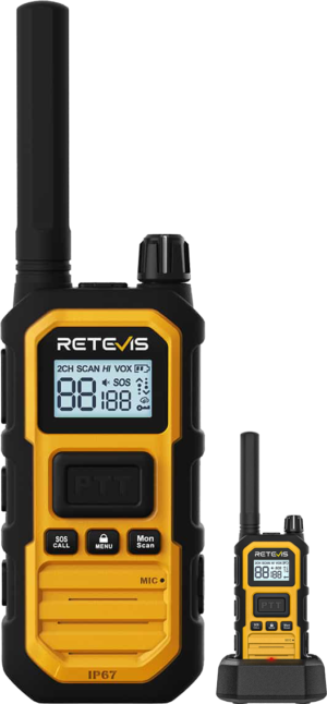ΠΟΜΠΟΔΕΚΤΗΣ PMR RETEVIS RB648P, Long Range Advanced Triple Proof