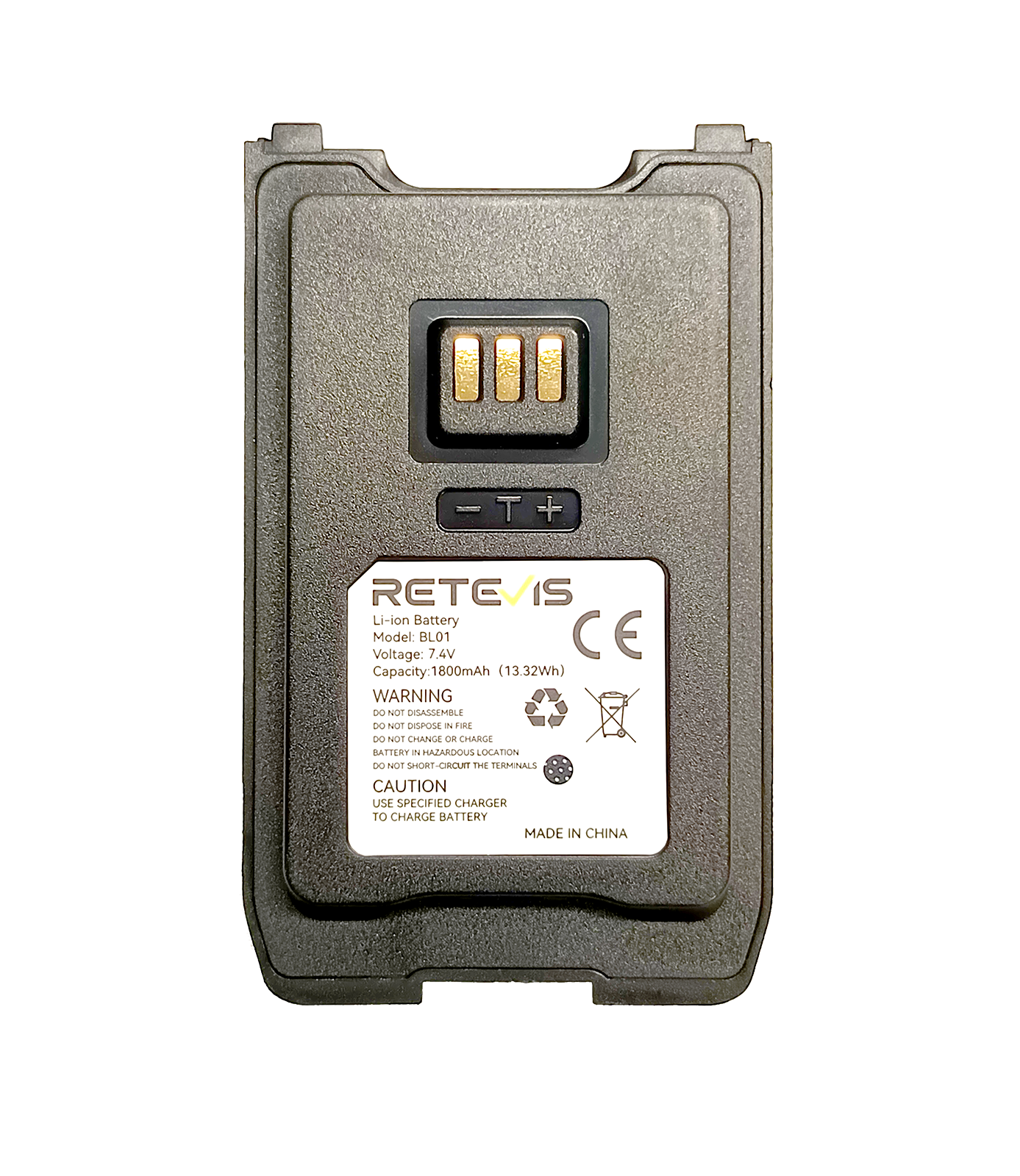 ΜΠΑΤΑΡΙΑ RETEVIS για C1, 1800ma, 7.4v, Original Rechargeable – πρόσθετη εικόνα 1