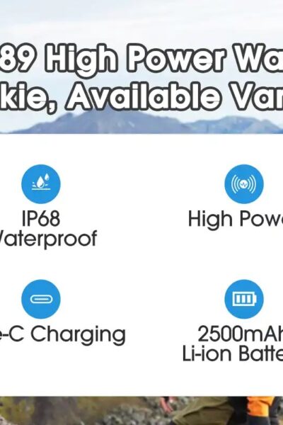 ΠΟΜΠΟΔΕΚΤΗΣ RETEVIS RA89,VHF/UHF, IP68 Waterproof (EU Ver.) – πρόσθετη εικόνα 1