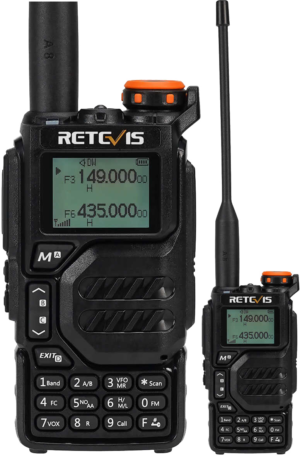 ΠΟΜΠΟΔΕΚΤΗΣ RETEVIS RA79, VHF/UHF, 5W, Aviation Band (EU Ver.)