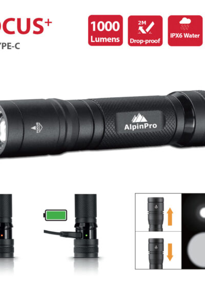 Φακός TM-04R-C – AlpinPro – πρόσθετη εικόνα 1