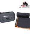Microfiber | DryFast – AlpinTec – 75x150cm (XL) / Μαύρο