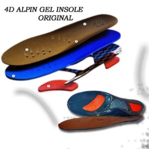 4D ALPIN Gel - Πατος Δερμα+TPE καουτσουκ με Διατρηση 39-43